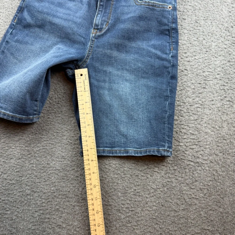 Old Navy Denim Shorts Boy's Size 14 Blue 360 Stretch Slim Built-In Tough